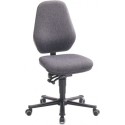 Chaise bureau Laboratoire Basic 2 sur roulettes- tissu - Système synchrone avec réglage de tension 9138-CI11-502