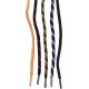 Lacet 120 cm, rond, noir (Par 6)