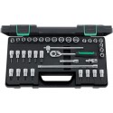 Coffret de douilles 3/8" 37 pièces 45/49/32/5TX