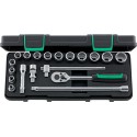 Coffret de douilles 3/8" 19 pièces 45/14/5I KN