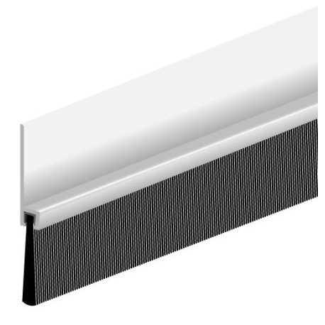 Joint bas de porte alu IBS 70 100cm Hauteur de la brosse 29mm