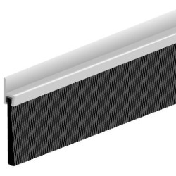 Joint bas de porte alu IBS 60 250cm Hauteur de la brosse 39mm