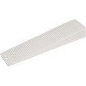 Cales bloque-porte transparent plastique 155 x 36 x 20 mm