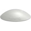 Butoir de porte Ø 50 mm H:14mm - gris (Par 30)