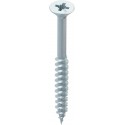 Vis tete fraisée, filetage partiel PZ - HECO-FIX-plus SeKo PZD6,0x 90 zn-bl TG HP (Par 100)
