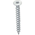 Vis tete fraisée, filetage partiel T-DRIVE - HECO-FIX-plus SeKo TD 4,0x 50 zn-bl VG HP (Par 500)