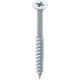 Vis tete fraisée, filetage partiel PZ - HECO-FIX-plus SeKo PZD3,5x 50 zn-bl TG HP (Par 500)