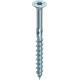 Vis HECO-TOPIX - tete fraisée - SeKo T-Drive 8,0x180 zingué Filetage partiel (Par 100)