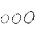 Anneau porte clés 4001 30 mm nickel (Par 100)