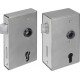 Serrure 140U-30,PZ,E72,VK8,D60,2 tours,brillant