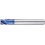 Fraise torique extra longue, type N, en carbure monobloc, K05/K10, revêtement TiAIN-S, Ø d1 : 2 mm, Long. totale l1 40 mm, Long. coupe l2 3,0 mm