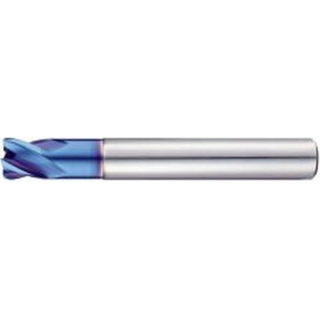 Fraise torique extra longue, type N, en carbure monobloc, K05/K10, revêtement TiAIN-S, Ø d1 : 2,5 mm, Long. totale l1 40 mm, Long. coupe l2 4,0 mm