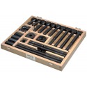 Jeu de vis de serrage pour rainures en T M12x14 AMF