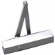 Ferme-porte sans ressort standard pour portes coupe-feu et anti-fumée Argent Taille 2-6 - Basi 1730-0202 Dorma TS 83
