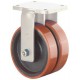 Roulette double - Polyuuréthane -200 mm