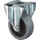 Roulette , Roue Caoutchouc gris Gleitlager 80 mm