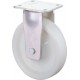 Roulette charge lourdes - Plastique 200 mm