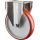 Roulette - Polyuuréthane - Rlt bille - 125 mm 150Kg Tragpour