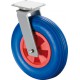 Roulette 400mm L400.D16.400 increvable bleu