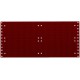 Plaque RAL 3004,991x457mm