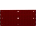 Plaque RAL 3004,495x457mm