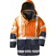 Parka haute visibilité WALLACE 4 en 1 Taille XL, orange