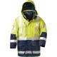 Parka haute visibilité JEKYLL Taille 2XL, jaune/bleu