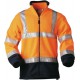 Veste softshell Haute visibilité Taille 3XL, orange/marine