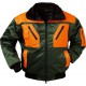 Gilet de Pilote pour Homme rougedorn, Taille XL, vert /orange