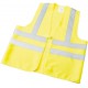 Gilet Haute visibilité Taille L, Textil, jaune