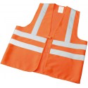Gilet Haute visibilité Taille L, Textil, orange
