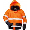 Veste softshell Haute visibilité VOLKER Taille L, orange/marine