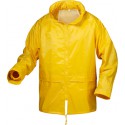 Veste de pluie Nylon/Vinyl, Taille 2XL, jaune