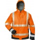 Veste softshell Haute visibilité LUKAS Taille L, orange/noir