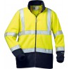 Veste softshell Haute visibilité Valentin Taille L, jaune-marine