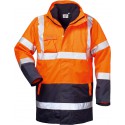 Parka haute visibilité TRAVIS Taille S, orange/marine