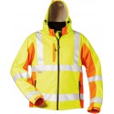 Veste softshell Haute visibilité ADAM Taille . 2XL, jaune/orange