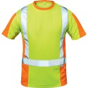 T-shirt Haute visibilité UTRECHT Taille S, jaune/orange