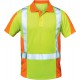 Polo-T-Shirt haute visibilité ZWOLLE Taille XL, jaune/orange