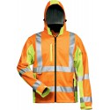 Veste softshell Haute visibilité HOSS Taille S, orange/jaune