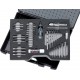 Coffret tarauds et filières HSS 61 pièces Exact GS61