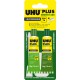 UHU PLUS Colle 2 composants ENDFEST 300 Tube 33g (Par 6)