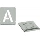 Pochoir chiffres A-Z SH 80mm Turnus