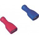 Cosse isolé 0,5-1,5mm2 rouge Jager (Par 100)