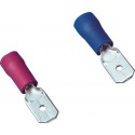 Racleur plat 0,5-1,5mm2 rouge Jager (Par 100)