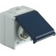 Prise de courant Schuko IP54 1 compartiment de 250 V AC 50 Hz 10/16 A avec rabat 2714820