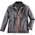 Veste Softshell 9618 Taille S, noir/anthracite