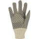 Gant de protection ,BW-Koper, m.Strickb.,genoppt,noir (Par 12)