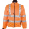 Veste softshell Haute visibilité Taille L, orange