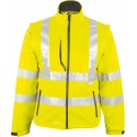 Veste softshell Haute visibilité Taille XL, jaune fluo